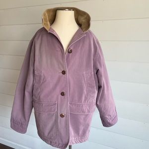 Vintage LL Bean women’s jacket purple